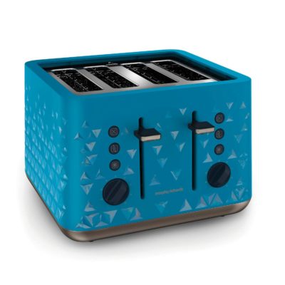Morphy Richards 248104 Prism 4 Slice Toaster in Blue